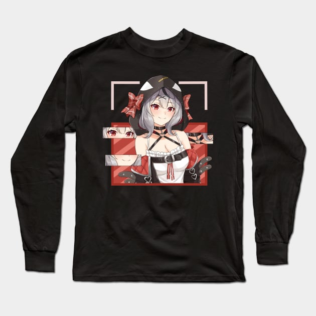 Sakamata Chole - Hololive Long Sleeve T-Shirt by Araki Shop